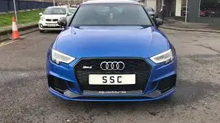 2017 Audi RS3 Sportback In Ara Blue Crystal Effect -  FANTASTIC SPEC!