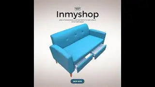 Sofa Minimalis Dengan Laci - Mild Madison