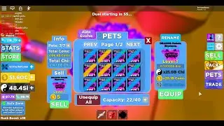🔴 FREE NINJA LEGENDS ULTRA-BEAST PETS GIVEAWAY (ROBLOX LIVE)