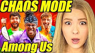 SIDEMEN AMONG US IN REAL LIFE *CHAOS MODE* EDITION Reaction