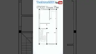 17 &times;33 Indian house plan 🏠.......  #housedesign #houseplan #indianhousedesign