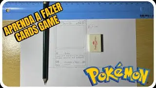 Tutorial em tempo real de como fazer CARDS GAME de POK&Eacute;MON !!!