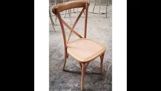 Where can I find cheap solid wood chairs?Cross back solid wood chair is comfortable sturdy and cheap
