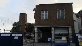 Hereford Hightown  via remains of Fire Station. Wk6 update