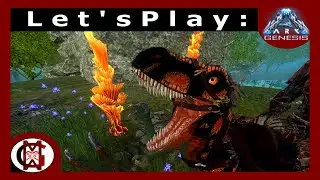 Ep. 4 X-RAPTOR BREEDING AND NEW BASE LOCATION! Let's Play: Ark Genesis