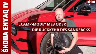 Camping-Modus im Skoda ENYAQ iV? Mit diesem Trick geht es auch mit Software ME3 [DE]