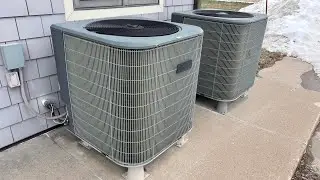 2 2001 Amana Prestige Ultra 5 ton central air conditioners! (Not running)
