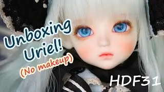 [Unboxing] BJD LUTS Honey Delf31/ Uriel (우리엘) / Peach (White obitsu) skin