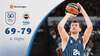 EuroLeague 6. Hafta: Anadolu Efes 69 - 79 Fenerbah&ccedil;e Beko