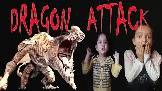 Dragon Attack on Kids | Short Film | Horror Movie | Hazel Thakur | Angel Thakur |