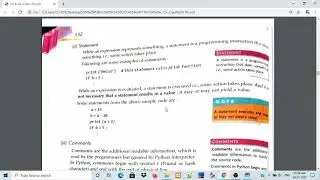 CLASS : 11 || PYTHON FUNDAMENTAL || CHAPTER 6