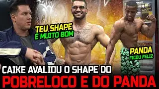 CAIKE AJUSTOU AS POSES DOS ATLETAS DA MANS&Atilde;O