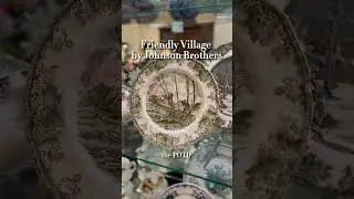 This #OOTD is Fiendly Village by Johnson Brothers Tableware