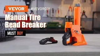 VEVOR Manual Tire Bead Breaker, Easy-Operated Tire Repair Tool for ATVs/UTVs, Tractors, Trucks, Cars