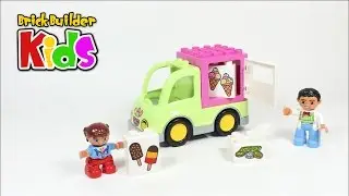 Lego DUPLO 10586 Ice Cream Truck &ndash; Lego Speed Build for Kids
