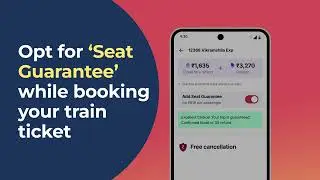 Introducing redRail Seat Guarantee for Confirmed Train Journeys