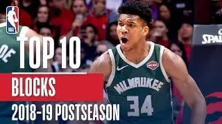 Top 10 Blocks of the 2019 NBA Playoffs | Exxon Mobil1