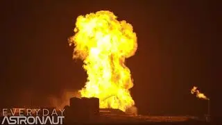 New SpaceX StarHopper engine test become a massive Fireball