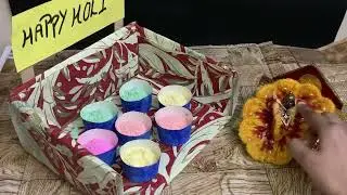Holi Color Tray Making Tutorial | Polywood White glue