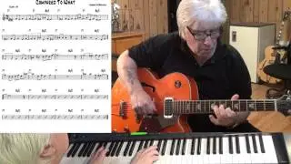 Compared To What - Jazz guitar & piano cover ( Eugene McDaniels )