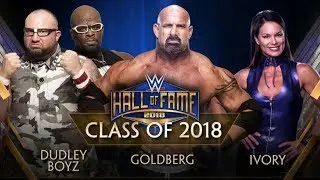 WWE Hall of Fame Class of 2018
