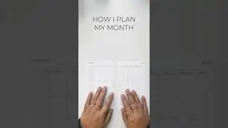how I plan my month #planner #plannerlove #plannernerd #planneraddict #plannerlife