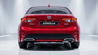  2026 Corolla — Красная бомба, которая взрывает представление о современном