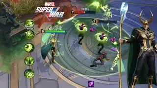 Hero Ability Showcase : Loki | Marvel Super War