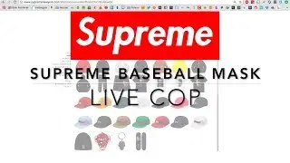 SUPER FAST SUPREME CHECKOUT | Baseball Mask Cop