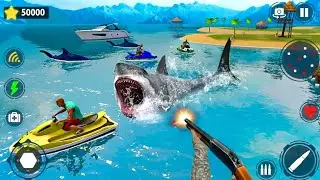 Shark 🦈 Games And Fish 🐟 Hunting Android GamePlay #2