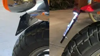 Honda Monkey | Replacing the License Plate Holder