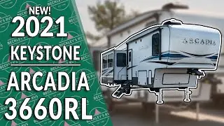 UNIQUE FEATURES! 2021 Keystone Arcadia 3660RL Fifth Wheel Virtual Tour | Beckley's RVs