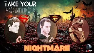 Figure Posing Exposition &ldquo;Take Your Position&rdquo; FT BOY OF STEEL, BLACK SUIT SUPERMAN, NIGHTMARE BATMAN