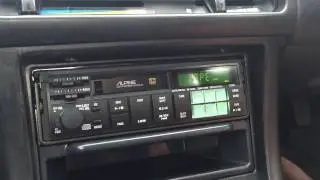 Alpine 7288L vintage car radio cassette