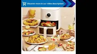 Xiaomi MI Smart Air Fryer Pro 4L: Multifunctional French Fries Maker Oven with Visual Window