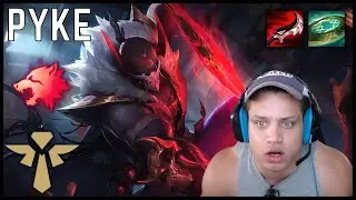 ⚡️ Tyler1 I CAN'T STOP PLAYING PYKE | Pyke Support Gameplay | Preseason 12 ᴴᴰ
