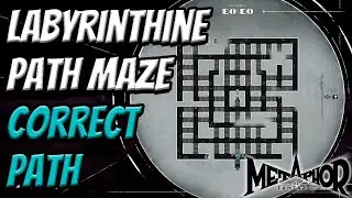 Labyrinthine Path Maze Correct Path - Dragon Temple | Metaphor ReFantazio