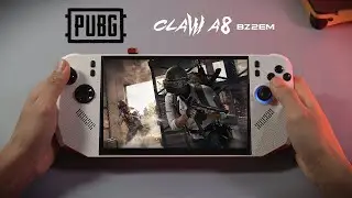 Pubg _ MSI Claw A8 Performance Tested - Is it Playable? | 35W | 1200p | Gameplay | let's do it