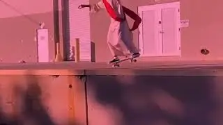 Jesus Christ skating to vaporwave