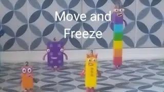 Brain Breaks - Action Songs for Children - Move and Freeze - Kids Songs by The Minecraft Station