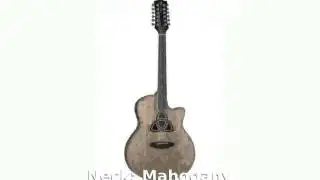 Luna Guitars Trinity 12-String Grand Auditorium Acoustic-Electric Guitar Natural