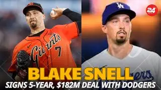 Blake Snell Signs 5-Year, $182M Deal with Dodgers | Baseball Bar-B-Cast