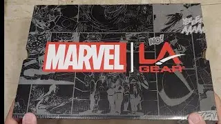 Unboxing Marvel LA Gear Captain America Jogger Sneakers!