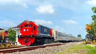 RnB TOP KOMPILATION 10  in 1 High SPEED and SUPER Fast Train Videos  | Indonesian Railways