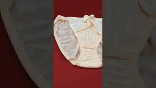 กางเกงในผู้หญิงน่ารักเซ็กซี่สีส้ม Orange Panty Cute Panties Bikini Sexy & Cute Girls Japanese Size L