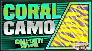 COD-WWll CORAL CAMO TUTORIAL│ PAINTJOBS│1080P