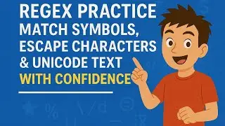 Regex Practice &ndash; Match Symbols, Escape Characters & Unicode Text with Confidence