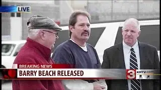 Barry Beach released from Montana State Prison (VIDEO)