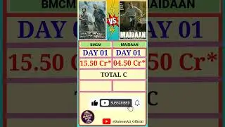 BMCM vs. Maidaan 1st Day Box Office Collection | #bmcm #maidaan #akshaykumar #ajaydevgn #shorts