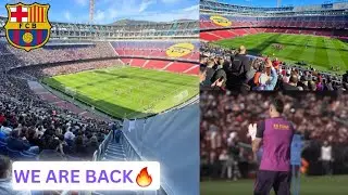Camp Nou 2025 Update &mdash; Barcelona Returns Home! Solar Panels & Interior Progress